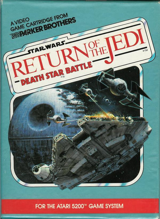 STAR WARS: RETURN OF THE JEDI DEATH STAR  - ATARI5200