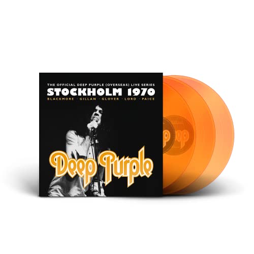 DEEP PURPLE - STOCKHOLM 1970 (ORANGE 3LP)
