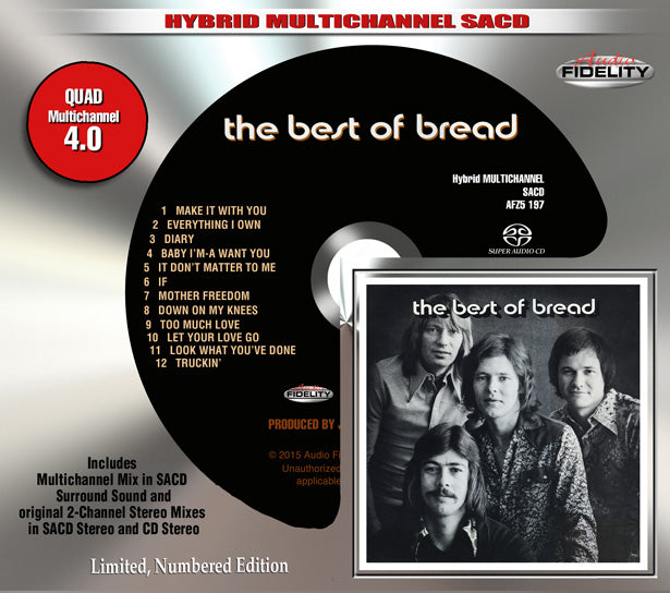 BREAD  - BEST OF (W/8 BONUS TRACKS)