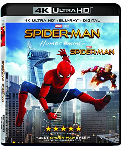 SPIDER-MAN: HOMECOMING - 4K UHD/BLU-RAY/ULTRAVIOLET (BILINGUAL)