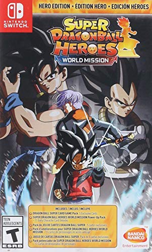 SUPER DRAGON BALL HEROES WORLD MISSION HERO EDITION NINTENDO SWITCH