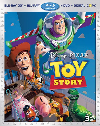 TOY STORY [BLU-RAY 3D + BLU-RAY + DVD + DIGITAL COPY] (BILINGUAL)