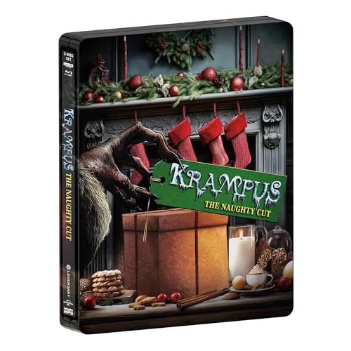 KRAMPUS - THE NAUGHTY CUT LIMITED EDITION STEELBOOK 4K ULTRA HD + BLU-RAY