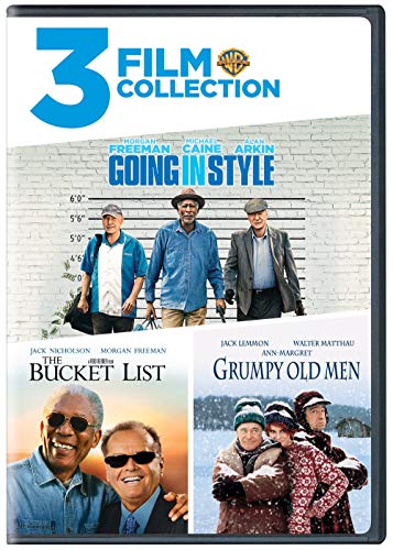 BUCKET LIST/GOING IN STYLE/GRUMPY OLD ME - DVD