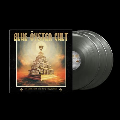 BLUE OYSTER CULT - 50TH ANNIVERSARY LIVE - SECOND NIGHT (BLACK LP)