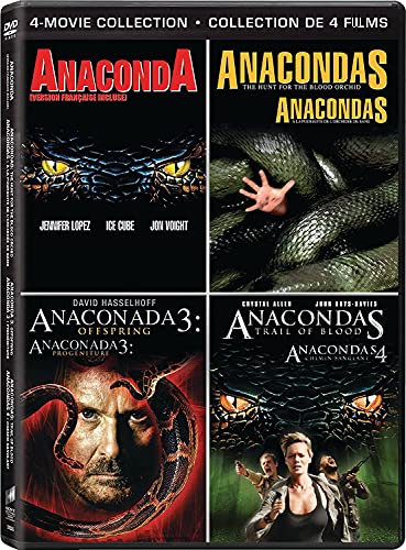 ANACONDA - DVD-4 MOVIW COLLECTION