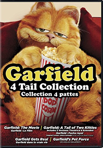 GARFIELD THE MOVIE / GARFIELD A TAIL OF TWO KITTIES / GARFIELD GETS REAL / GAREFIELD'S PET FORCE (BILINGUAL)