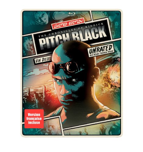 THE CHRONICLES OF RIDDICK: PITCH BLACK (STEELBOOK EDITION) [BLU-RAY + DVD + DIGITAL COPY + ULTRAVIOLET] (BILINGUAL)