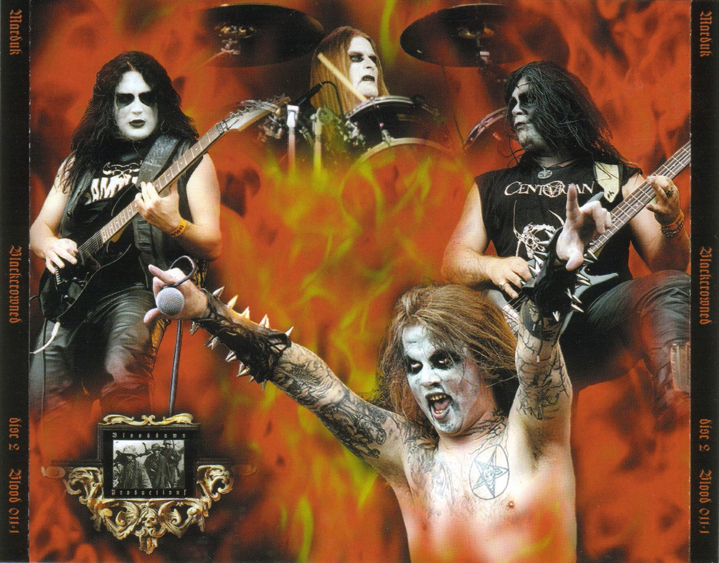 MARDUK  - BLACKCROWNED (BOOK & VIDEO)