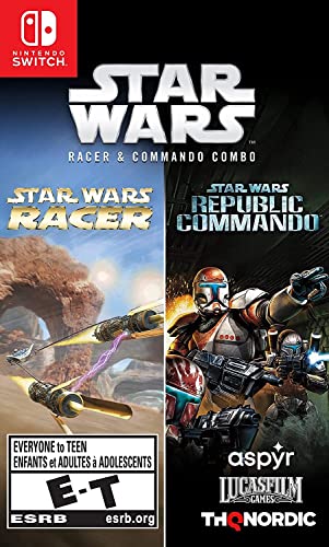 STAR WARS RACER/REPUBLIC COMMANDO  - SWITCH