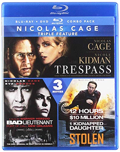 CAGE, NICOLAS - BLU-TRIPLE FEATURE (2 DISCS)