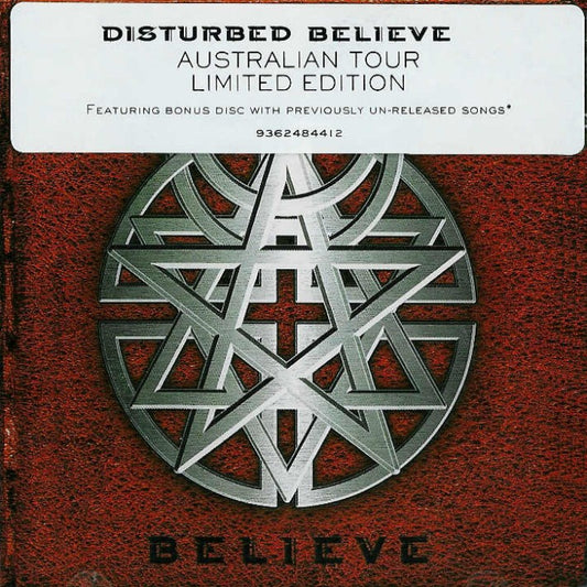 DISTURBED  - BELIEVE (LTD ED BOOK)