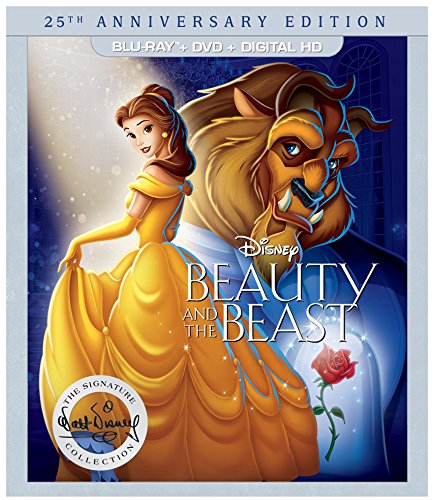 BEAUTY AND THE BEAST: 25TH ANNIVERSARY EDITION [BLU-RAY + DVD + DIGITAL HD]