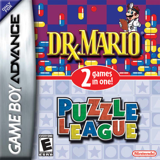 DR. MARIO/PUZZLE LEAGUE  - GBA