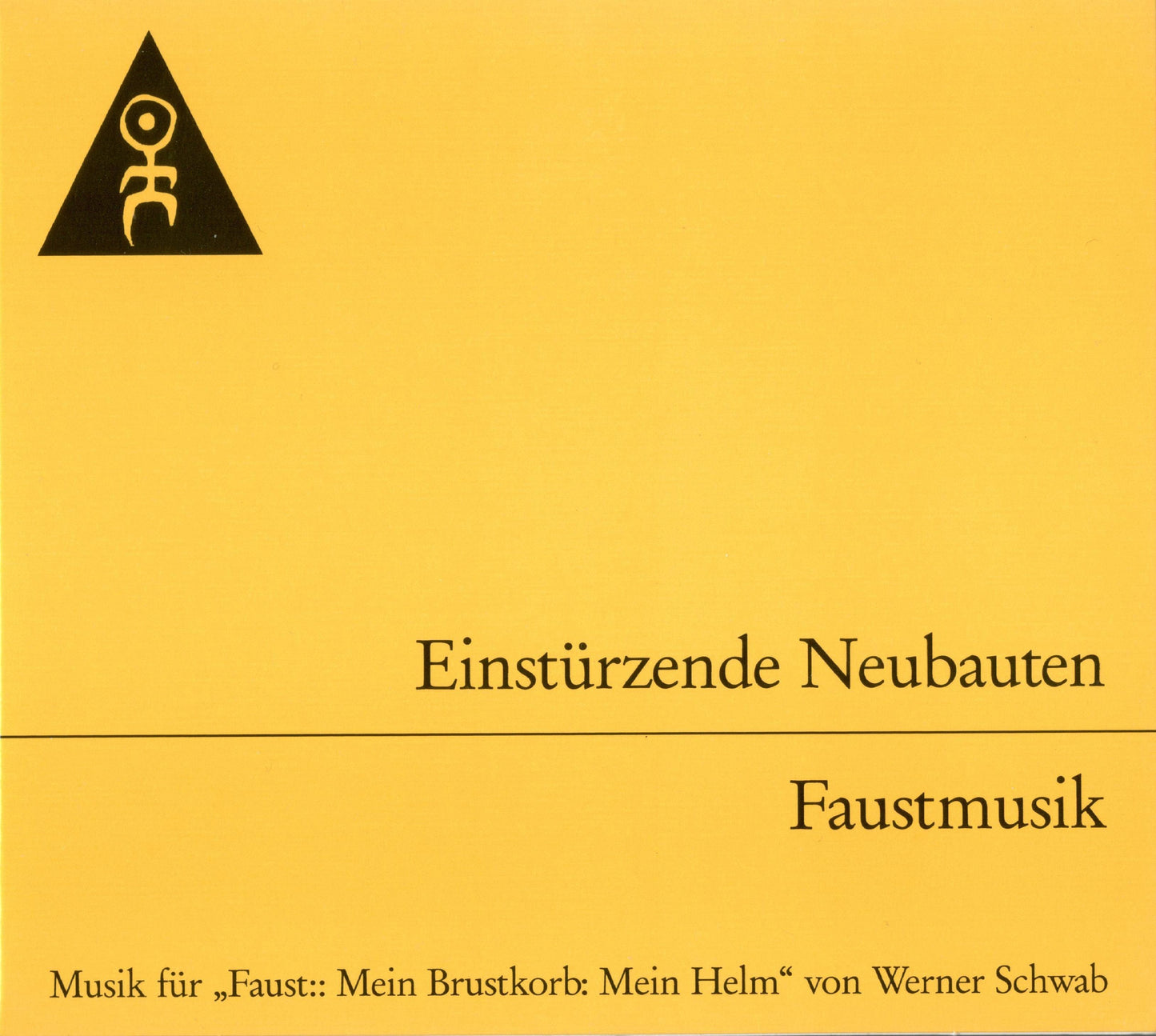 EINSTURZENDE NEUBAUTEN  - FAUST