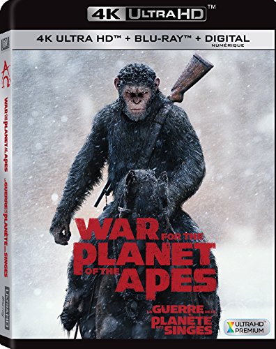 WAR FOR THE PLANET OF THE APES (BILINGUAL) [4K BLU-RAY + DIGITAL COPY]