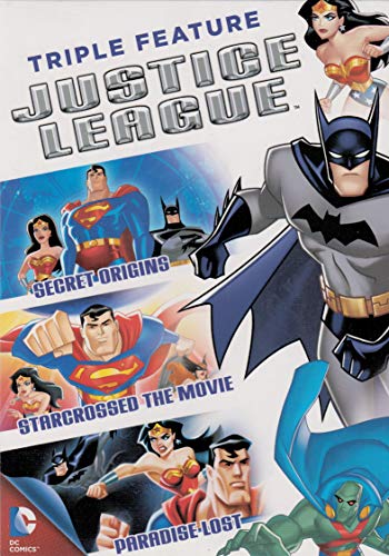 JUSTICE LEAGUE:SECRET ORIGINS/STARCROSSE - DVD-TRIPLE FEATURE