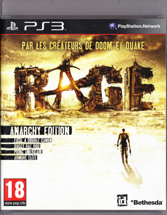 RAGE (ANARCHY EDITION)  - PS3