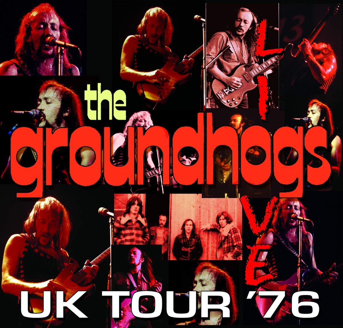 GROUNDHOGS  - UK TOUR '76