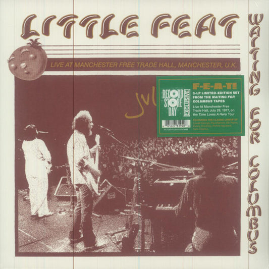 LITTLE FEAT - LIVE AT MANCHESTER FREE TRADE HALL, MANCHESTER, U.K. JULY 29, 1977