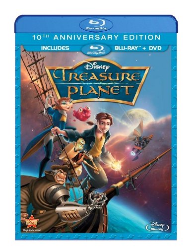 TREASURE PLANET: 10TH ANNIVERSARY EDITION [BLU-RAY + DVD]