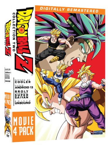 DRAGON BALL Z (ANIME) - DVD-MOVIE 4 PACK(COLLECTION 2)