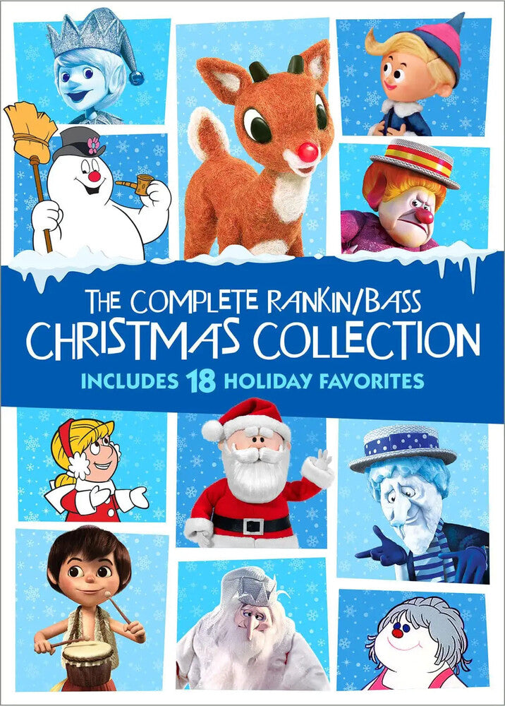 COMPLETE RANKIN/BASS CHRISTMAS COLLECTIO  - DVD-18 HOLIDAY FAVORITES