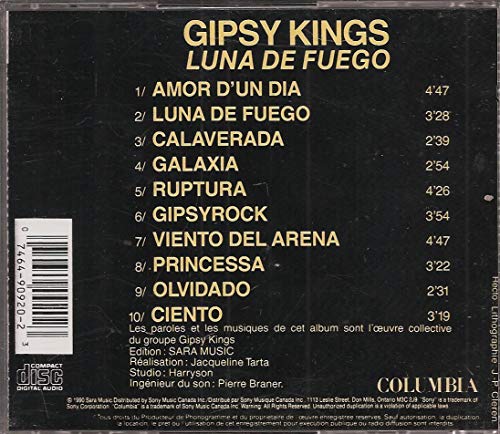 GIPSY KINGS - LUNA DE FUEGO