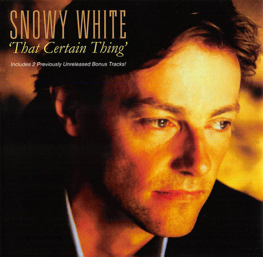 WHITE, SNOWY  - THAT CERTAIN THING