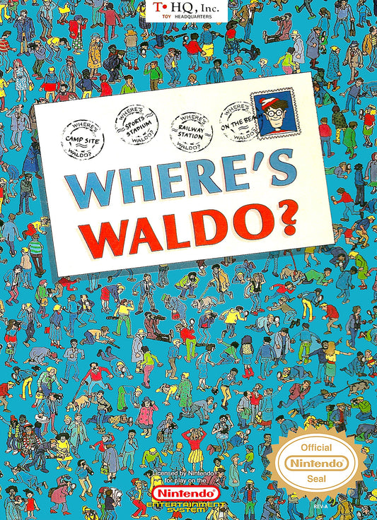 WHERE'S WALDO  - NES (W/BOX & MANUAL)