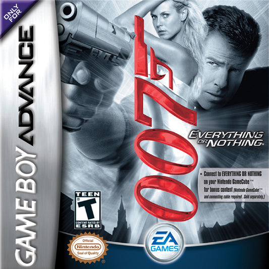 007: EVERYTHING OR NOTHING  - GBA