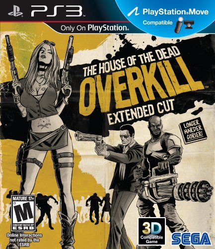 HOUSE OF THE DEAD OVERKILL EXTENDED CUT - PLAYSTATION 3 STANDARD EDITION