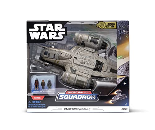 STAR WARS: RAZOR CREST (ARVALA-7) - MICRO GALAXY SQUADRON-LAUNCH ED