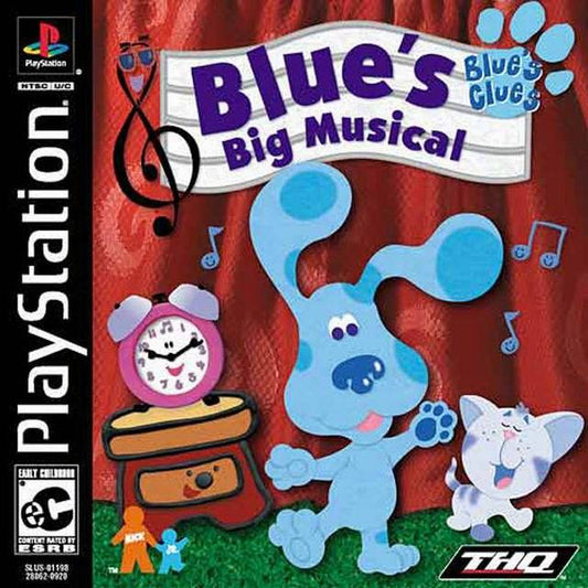 BLUE'S CLUES: BLUE'S BIG MUSICAL  - PS1