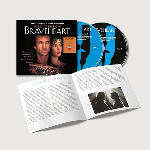 JAMES HORNER, LONDON SYMPHONY ORCHESTRA - BRAVEHEART - THE COMPLETE COLLECTION (CD)