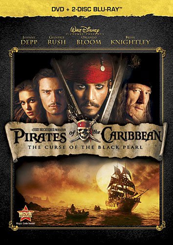 PIRATES OF THE CARIBBEAN: THE CURSE OF THE BLACK PEARL [BLU-RAY + DVD] (SOUS-TITRES FRANAIS)