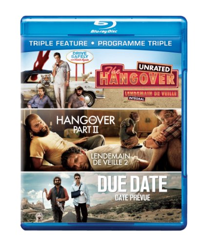 HANGOVER/HANGOVER II/DUE DATE - BLU-TRIPLE FEATURE