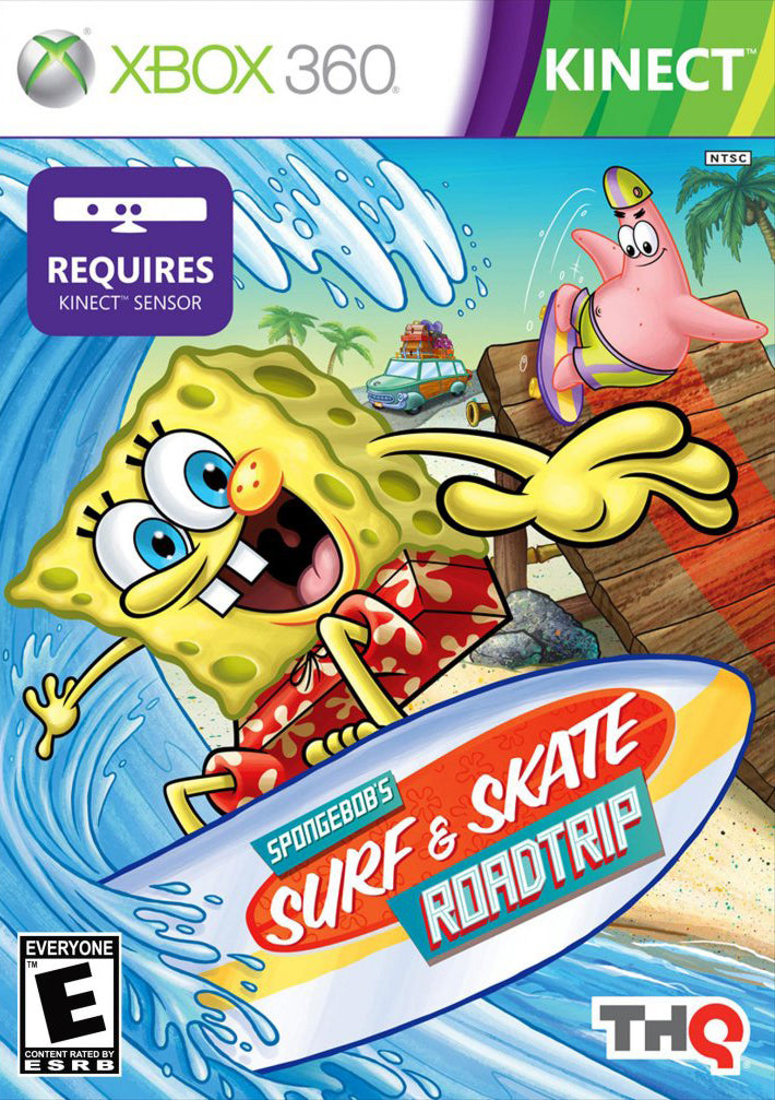 SPONGEBOB'S SURF & SKATE ROAD TRIP  - XBX360