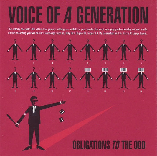 VOICE OF A GENERATION  - OBLIGATIONS TO THE ODD