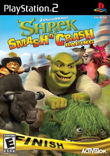 SHREK SMASH 'N' CRASH RACING - PLAYSTATION 2