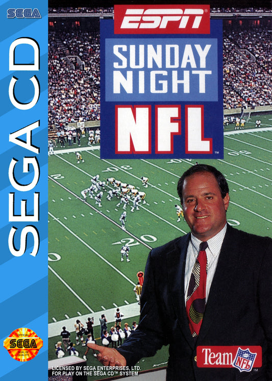 ESPN SUNDAY NIGHT NFL  - SEGACD