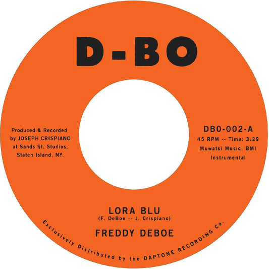 DEBOE, FREDDY - LORA BLU B/W LOST AT SEA