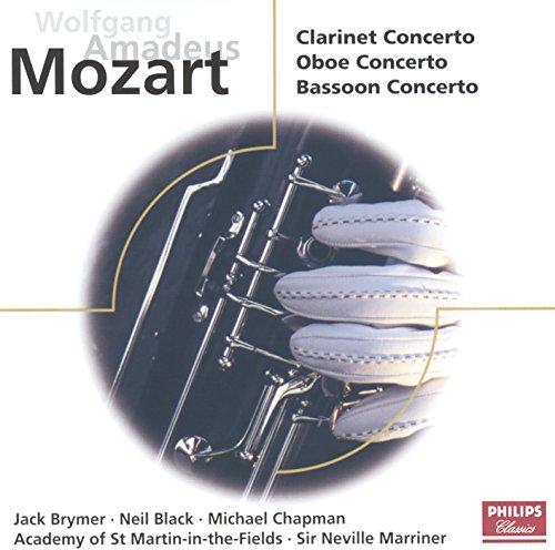 MOZART - CLARINET/OBOE/BASSOON CONCERTO