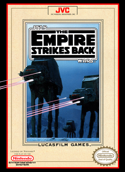 STAR WARS: EMPIRE STRIKES BACK  - NES (W/BOX & MANUAL)