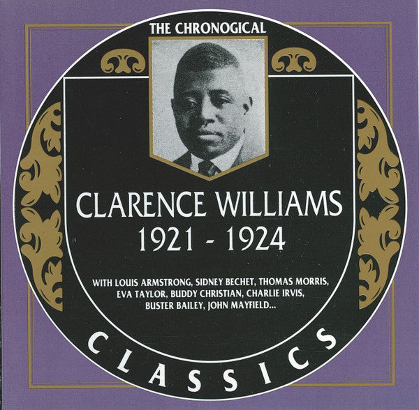 WILLIAMS, CLARENCE  - 1921-1924
