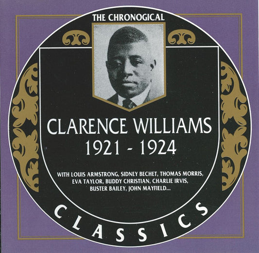 WILLIAMS, CLARENCE  - 1921-1924