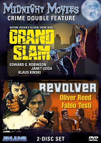 MIDNIGHT MOVIES CRIME DOUBLE FEATURE - DVD-GRAND SLAM/REVOLVER