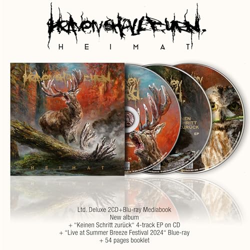HEAVEN SHALL BURN - HEIMAT (LIMITED DELUXE 2CD+BLU-RAY MEDIABOOK) (CD)