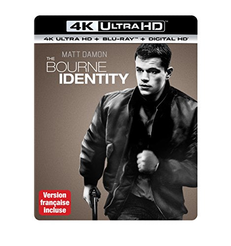 THE BOURNE IDENTITY [4K ULTRA HD + BLU-RAY + DIGITAL HD] (BILINGUAL)