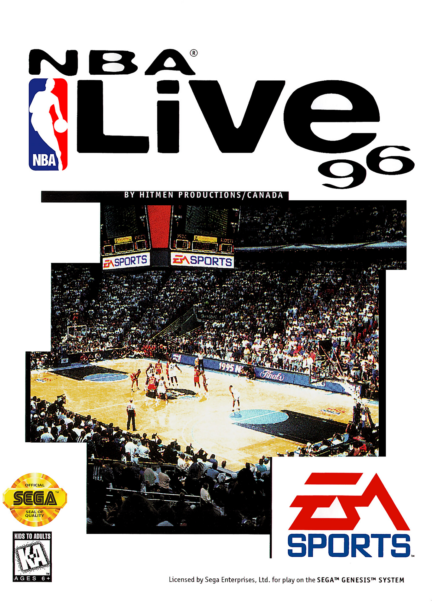 NBA LIVE 96  - SNES (CARTRIDGE ONLY)